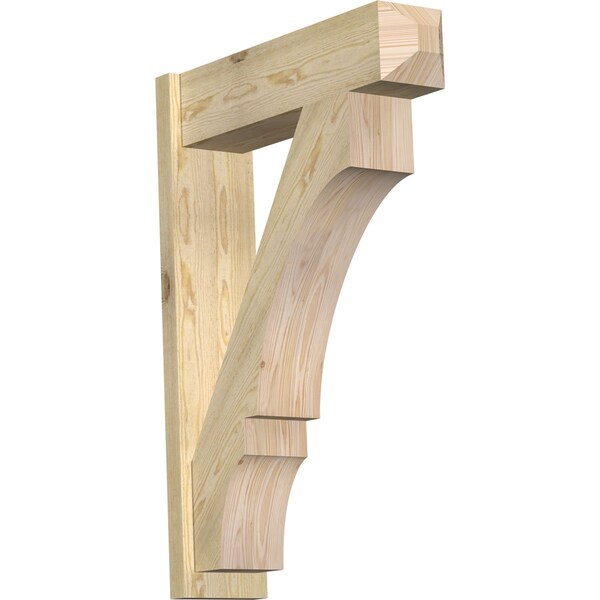 Ekena Millwork Balboa Craftsman Rough Sawn Outlooker, Douglas Fir, 8"W x 30"D x 42"H OUT08X30X42BOA04RDF - main